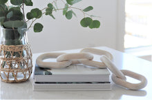 Load image into Gallery viewer, **New Launch** Wood Chain Link Decor Piece