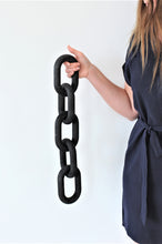 Load image into Gallery viewer, **New Launch** Wood Chain Link Decor Piece
